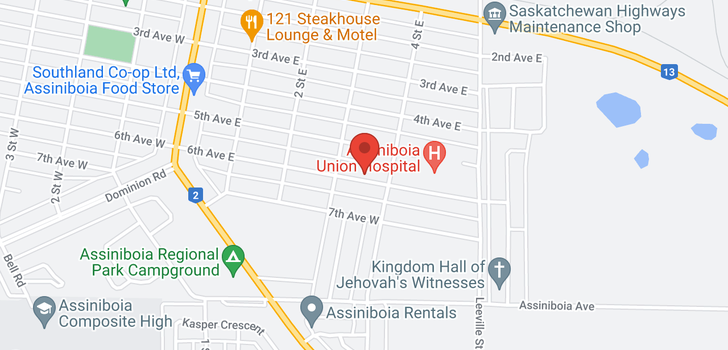 map of 411 6th AVE W